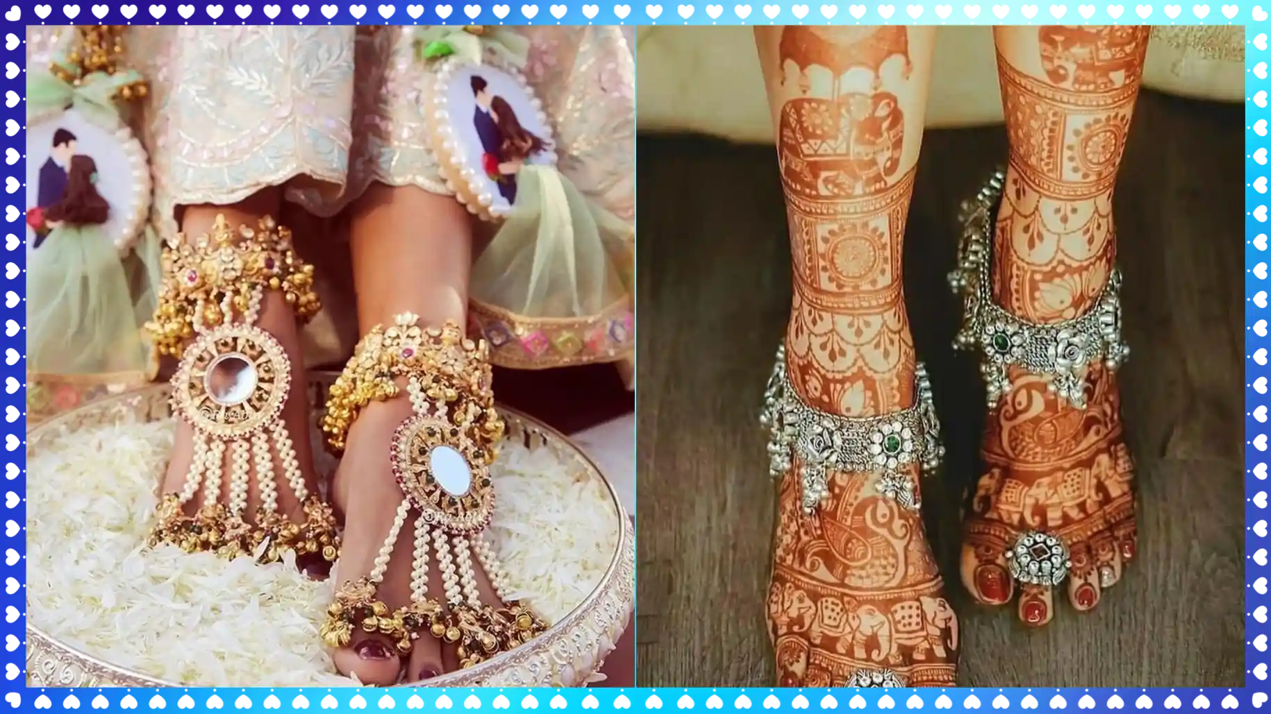 Wedding Payal Design : बनने वाली हैं दुल्हन स्टाइल करिए ये वेडिंग पायल