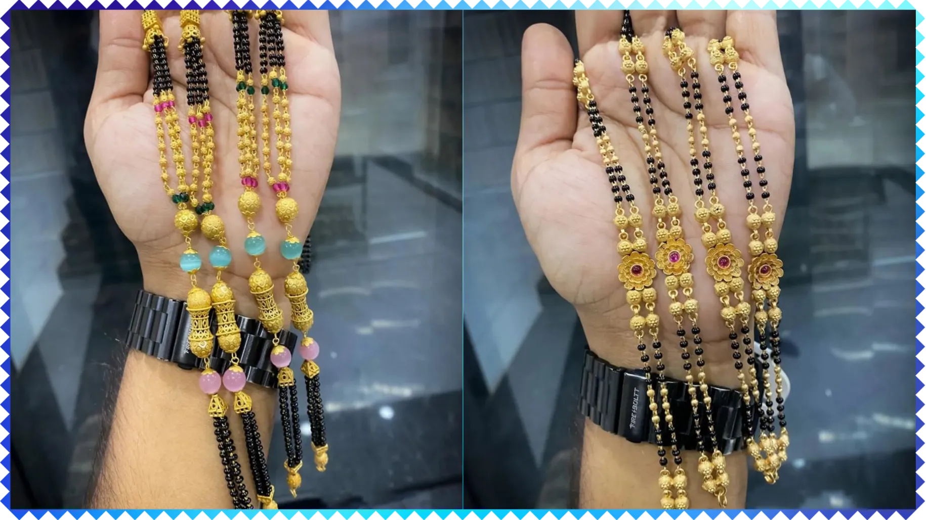 Latest mangalsutra design : लैटेस्ट मंगलसूत्र की इस डिजाईन की ज्वेलरी शो रूम में हो गई शार्टेज