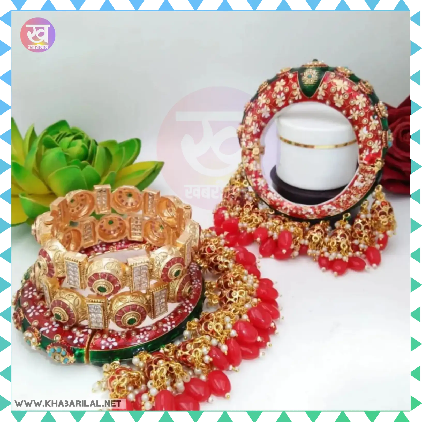 rajwadi bangles for bride : ब्राइडल लुक के लिए आ गई रजवाड़ी बैंगल्स डिजाइन