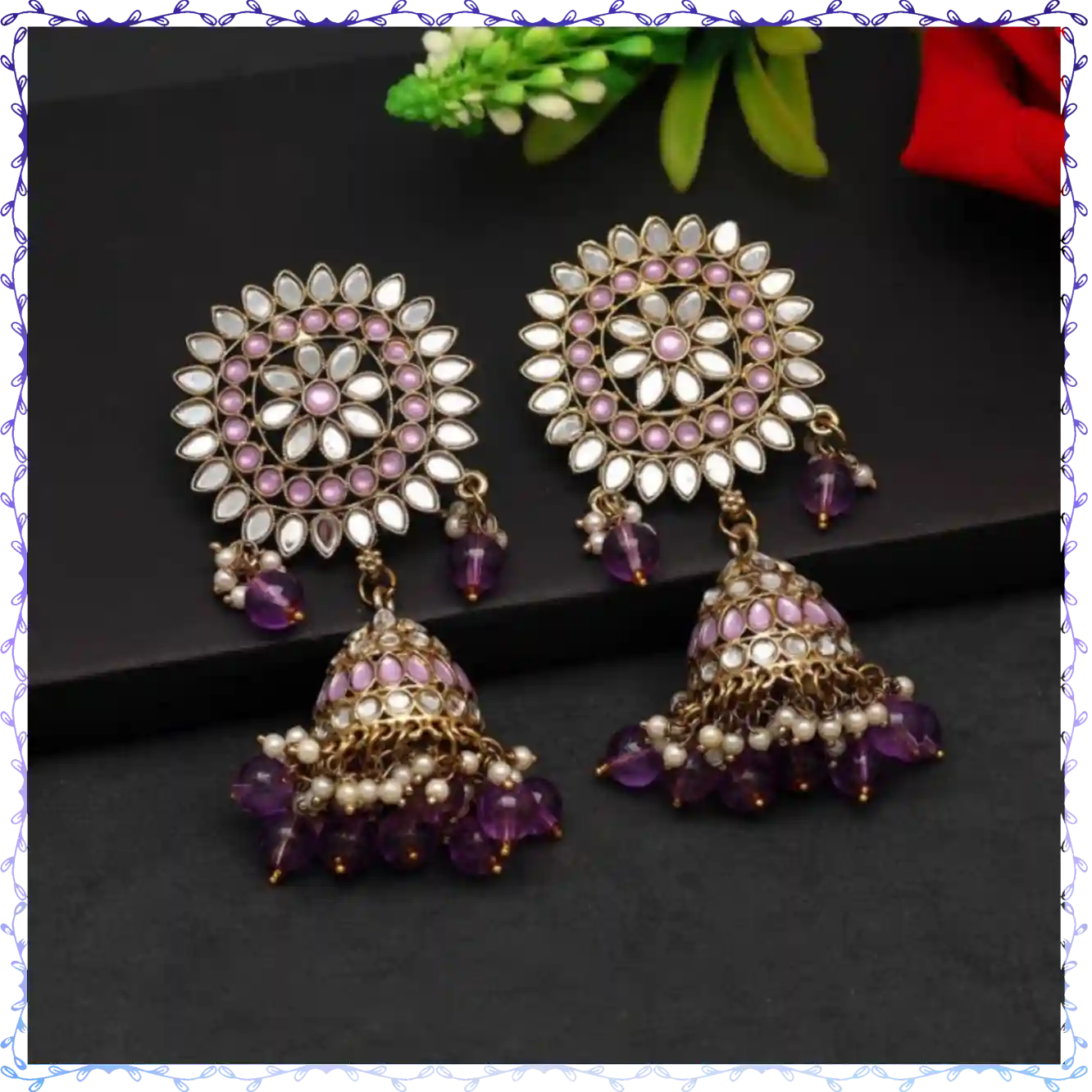 Silk Thread Earrings : अरे वाह ये सिल्क थ्रेड इयररिंग्स बन गई फैशन स्टेटमेंट