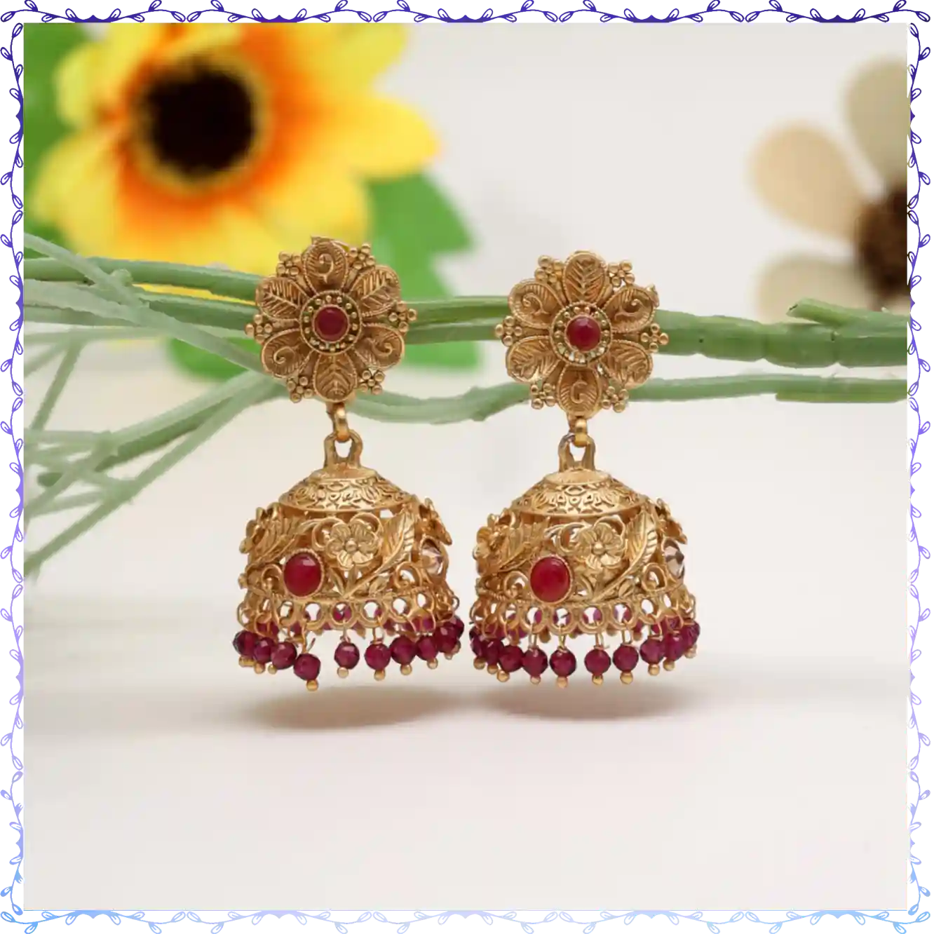 Silk Thread Earrings : अरे वाह ये सिल्क थ्रेड इयररिंग्स बन गई फैशन स्टेटमेंट