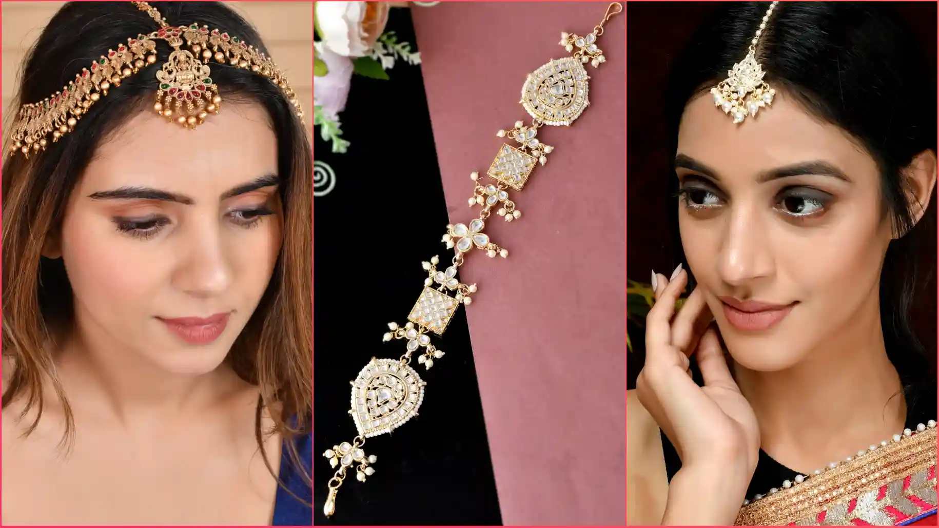 Hair Jewellery Set : खूबसूरती में चार चांद लगाने ट्राई करें ये 3 हेयर ज्वेलरी सेट