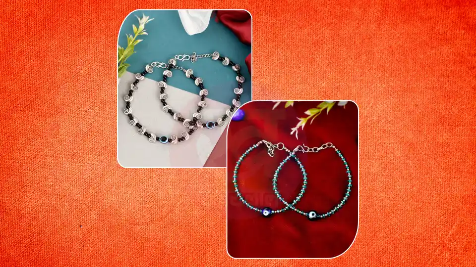 Evil Eye Anklets Design : पायल की यह डिजाइन आपको बचाएगी काली नजर से लगाएगी सुंदरता में चार चांद