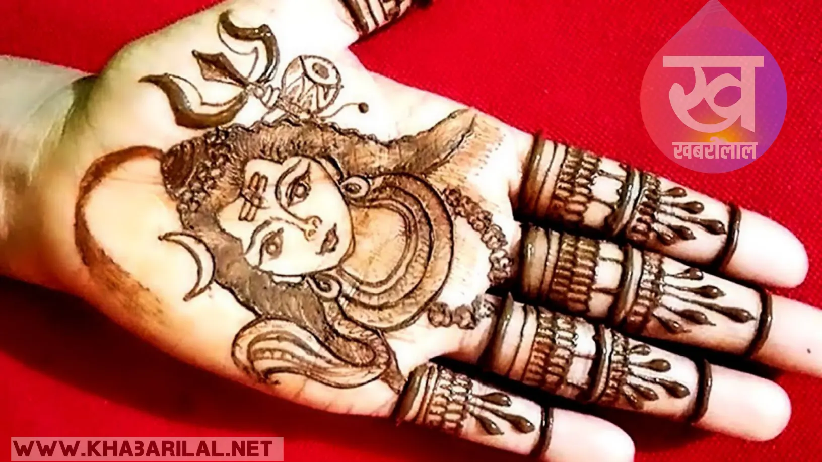 Trishul Mehndi Designs For Mahashivratri : इस महाशिवरात्रि लगे त्रिशूल मेहंदी डिजाइन