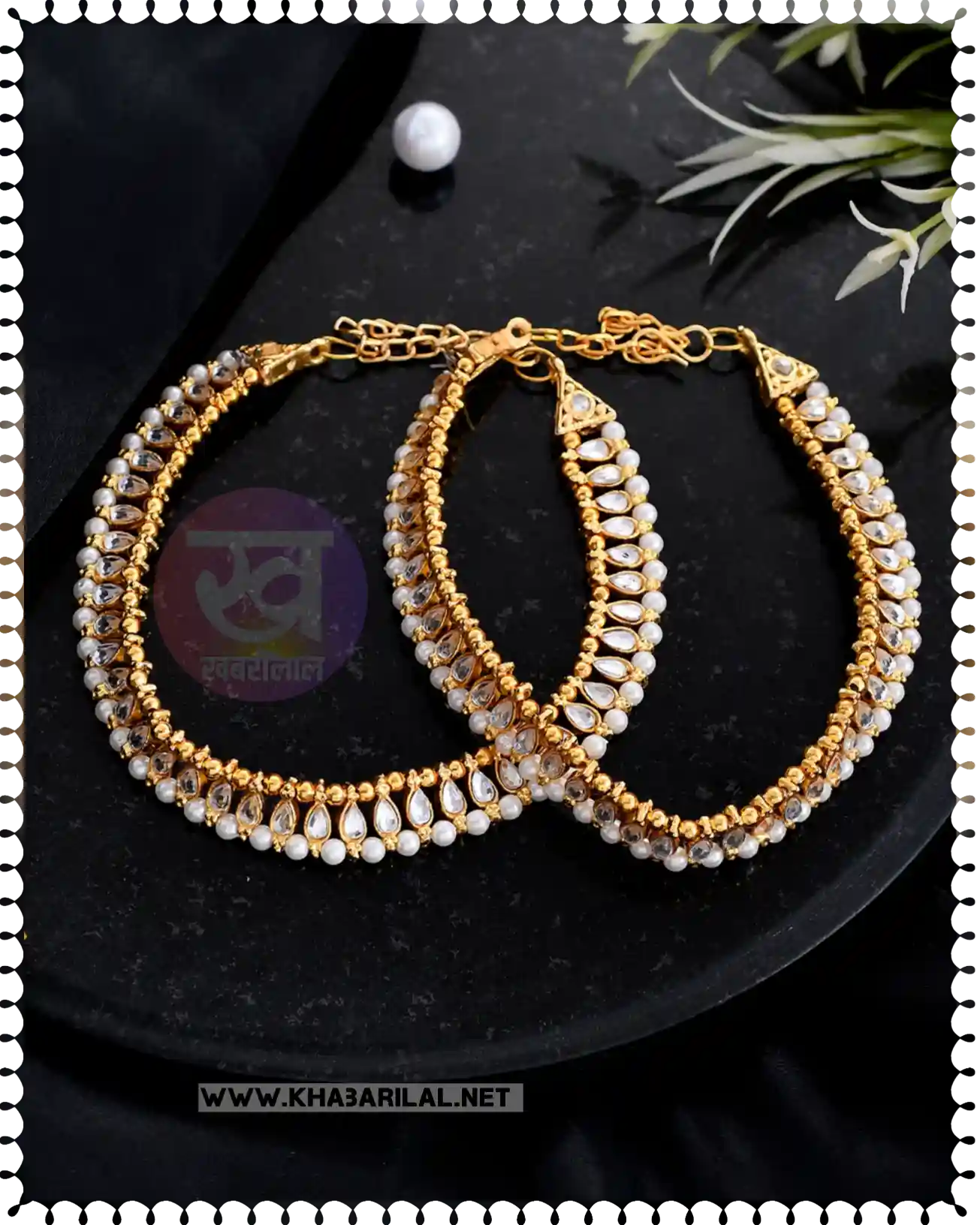 Gold Anklets Design : गोल्डन कलर की ये पायल आपकी खूबसूरती में लगा देगी चार चांद