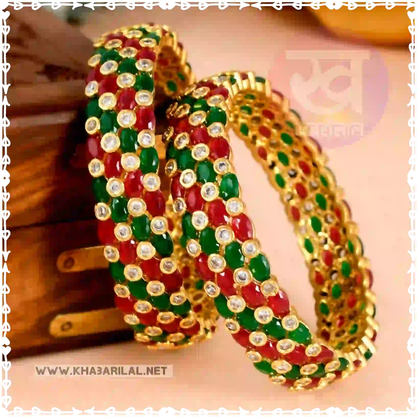 Kundan Bangles Design : गोल्ड प्लेटेड और सिल्वर प्लेटेड कुंदन बेगल्स की यह डिजाइन देगी स्टनिंग लुक