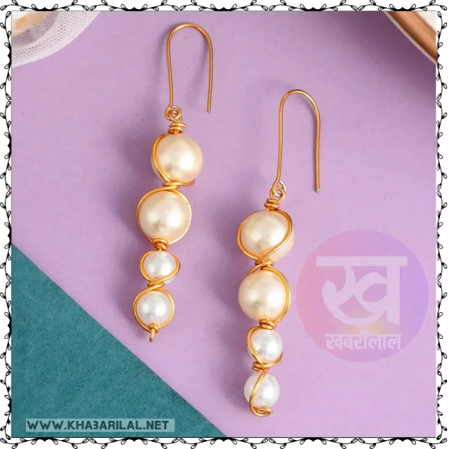 Pearl Earrings Design : वेस्टर्न ऑउटफिट के साथ ये पर्ल्स इयररिंग्स लगा देंगे खूबसूरती में चार चाँद