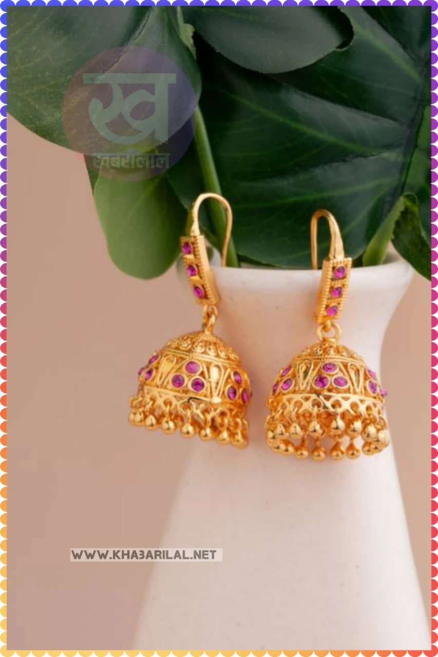 New trending Jhumka design : झुमके की नई ट्रेडिंग डिजाइन करें स्टायल