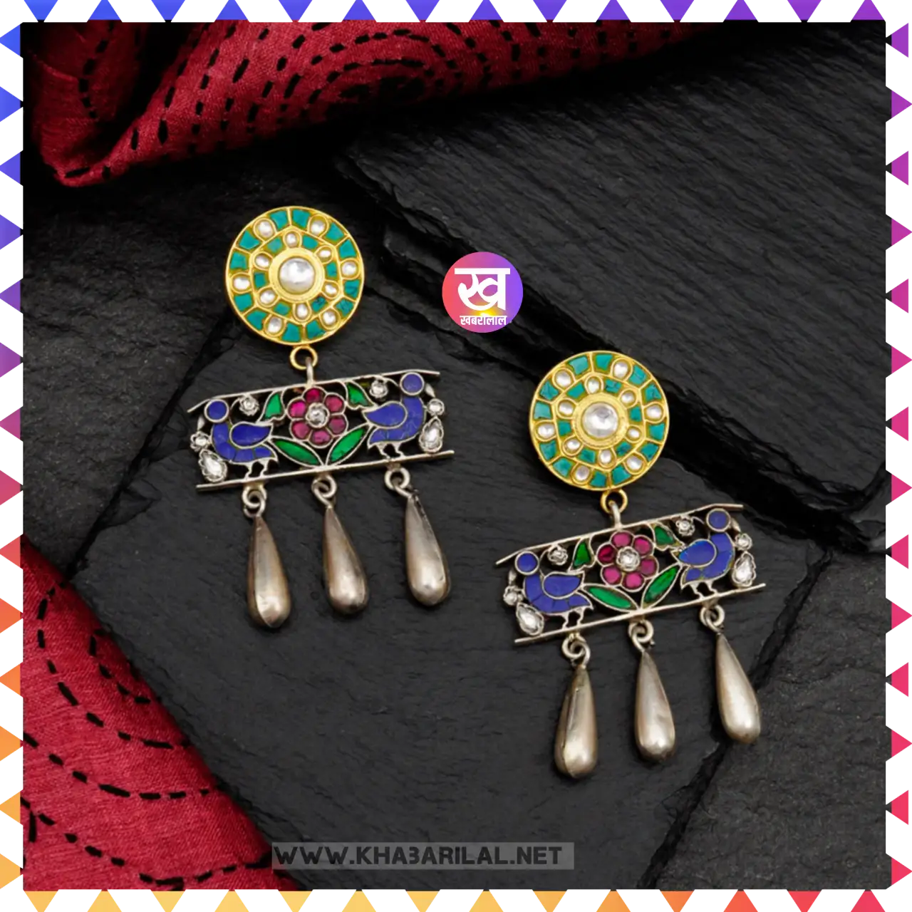 Dual Tone Earrings : फैशन की दुनिया मच जाएगा तहलका स्टाइल करें ड्यूल टोन इयररिंग्स