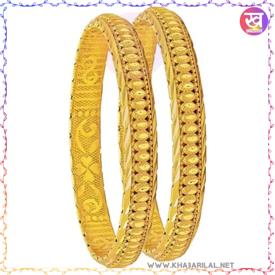 Gold Plated Designer Bangles : चैत्र नवरात्र में गरबा के दौरान स्टाइल करेंगे गोल्ड प्लेटेड डिजाइनर बैंगल्स