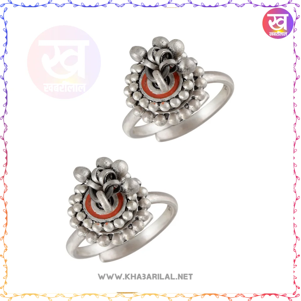 silver ghunghru bichhiya design : घुंघरू वाली बिछिया देगी परफेक्ट वाला लुक