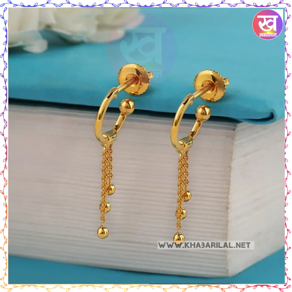 Gold Earrings 2024 : फैशन की दुनिया में धमाल मचाने आ गए ये गोल्ड Earrings