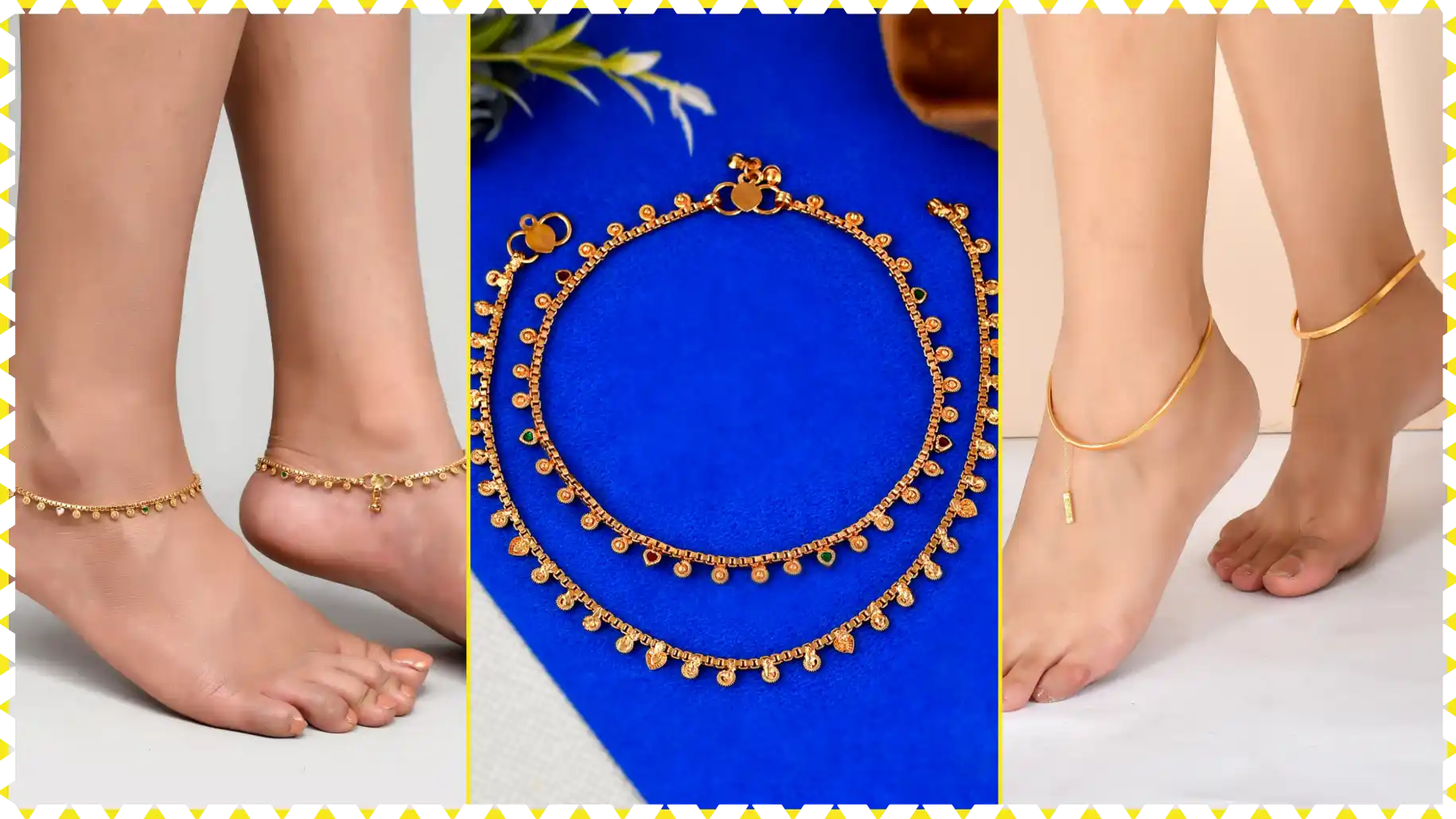 Gold Anklets Design : सोने की पायल स्टाइल कर कुंदन सी दमक उठेगी आप