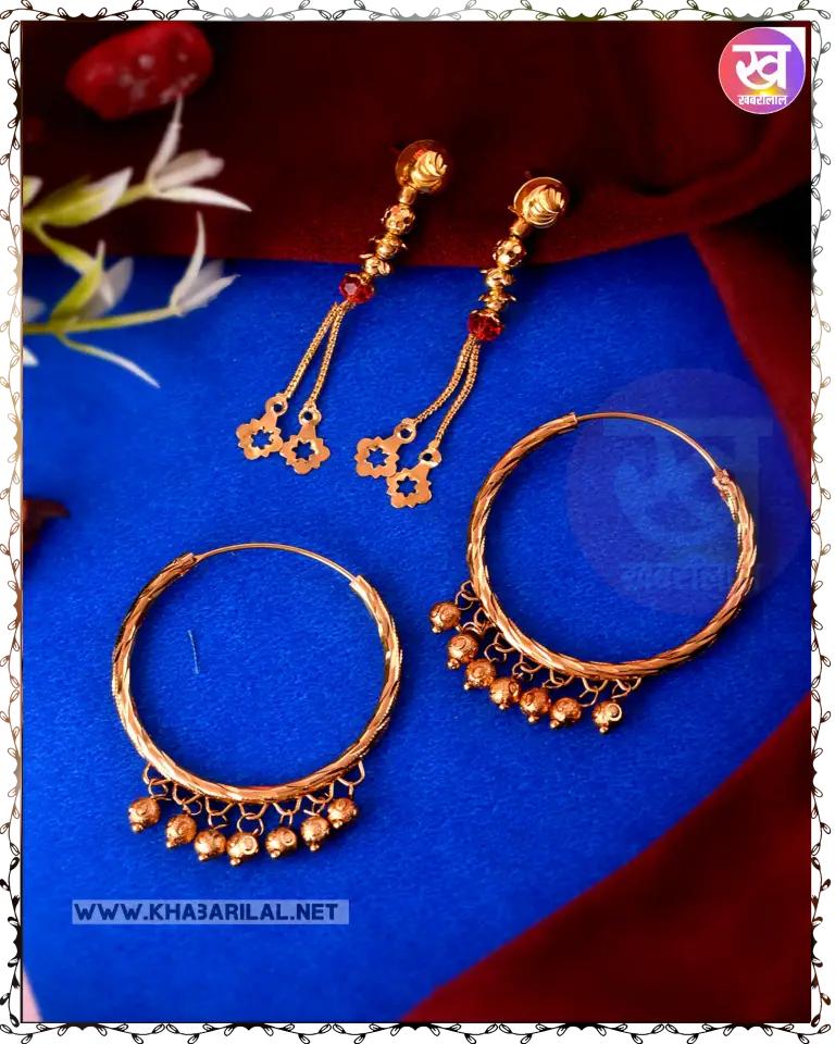 Sui dhaga Earrings New Design : अप्रैल माह में शादियों के साथ-साथ धार्मिक कार्यक्रमों में मिलेगा परफेक्ट लुक