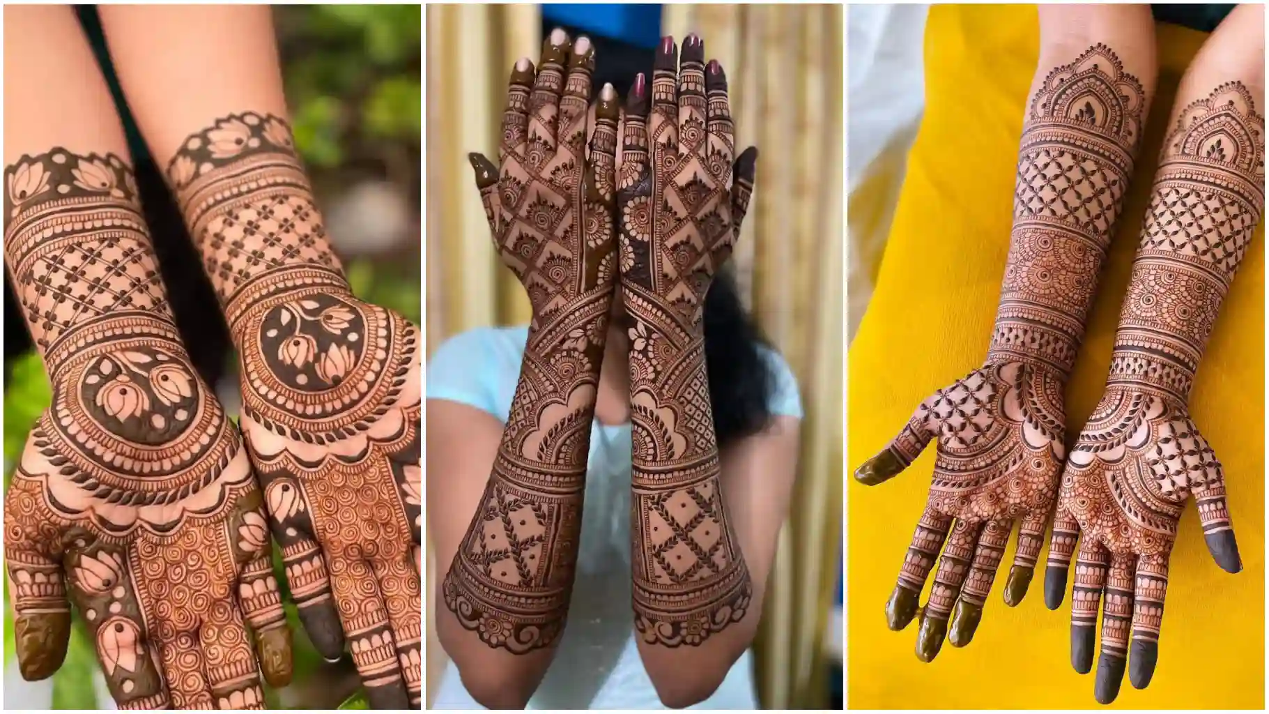 Bridal mehndi design : यह लेटेस्ट ब्राइडल मेहंदीइस सीजन में करें स्टाइल