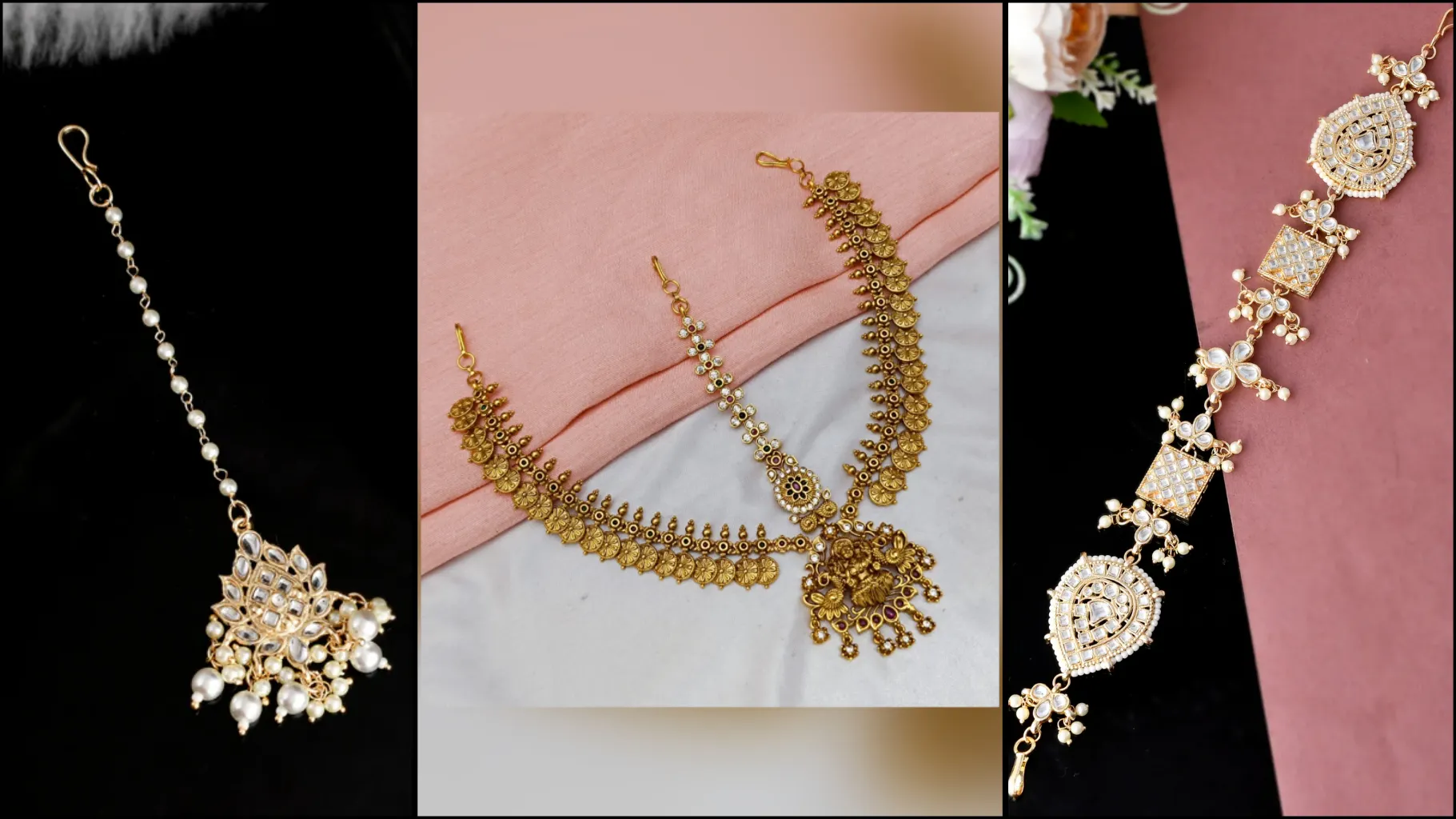 Bridal hair jewellery: Style your bridal look with this latest bridal hair jewellery