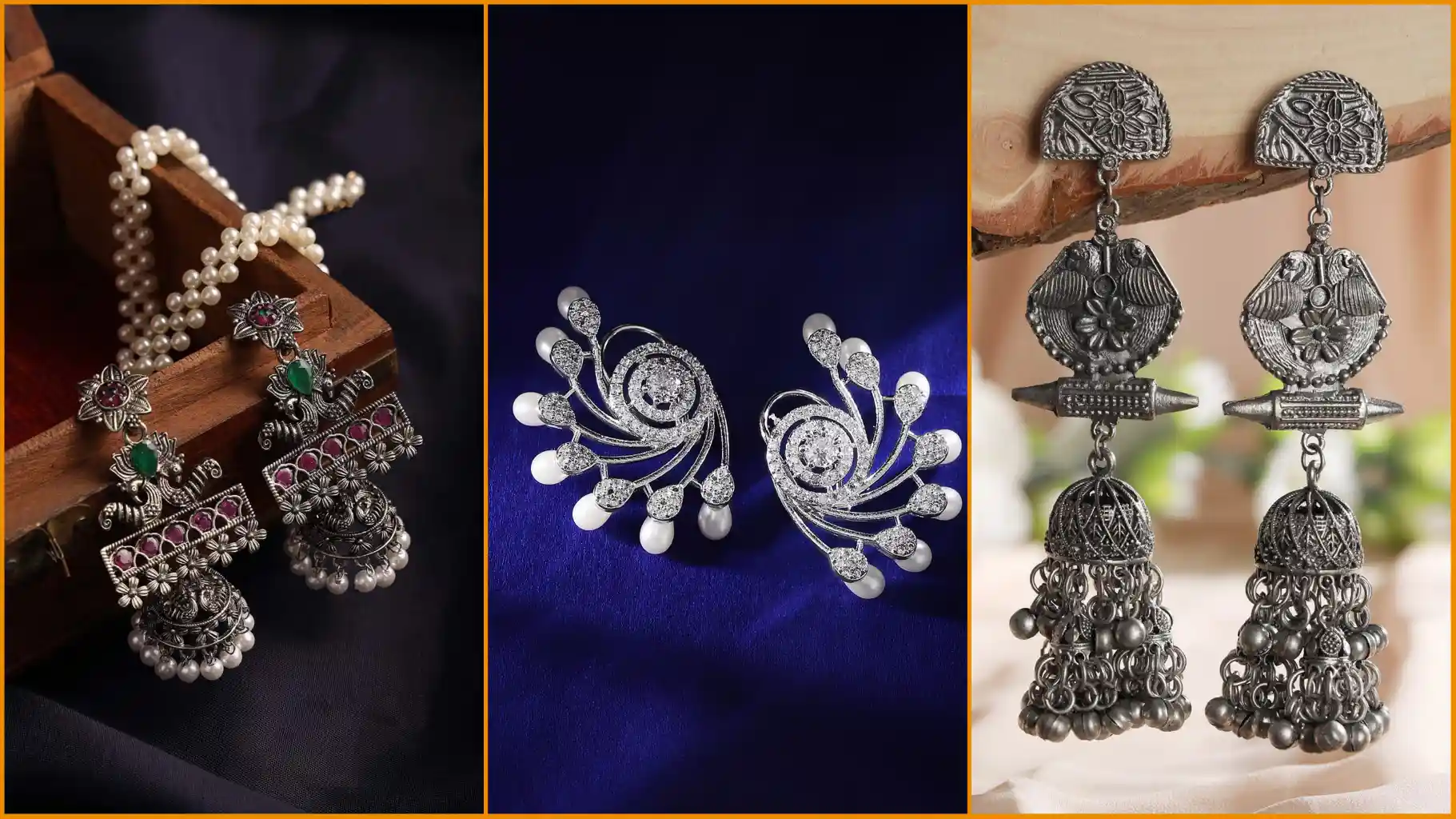 oxidised earrings : देखने वालों के दिल की रुक जाएगी धड़कन ट्राई करिए यह ऑक्सिडाइज्ड इयररिंग्स