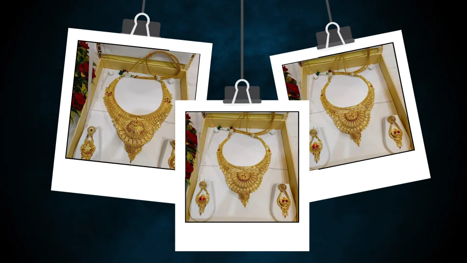 Gold necklace set : गोल्ड के बोल्ड नेकलेस डिजाईन देंगे परफेक्ट लुक