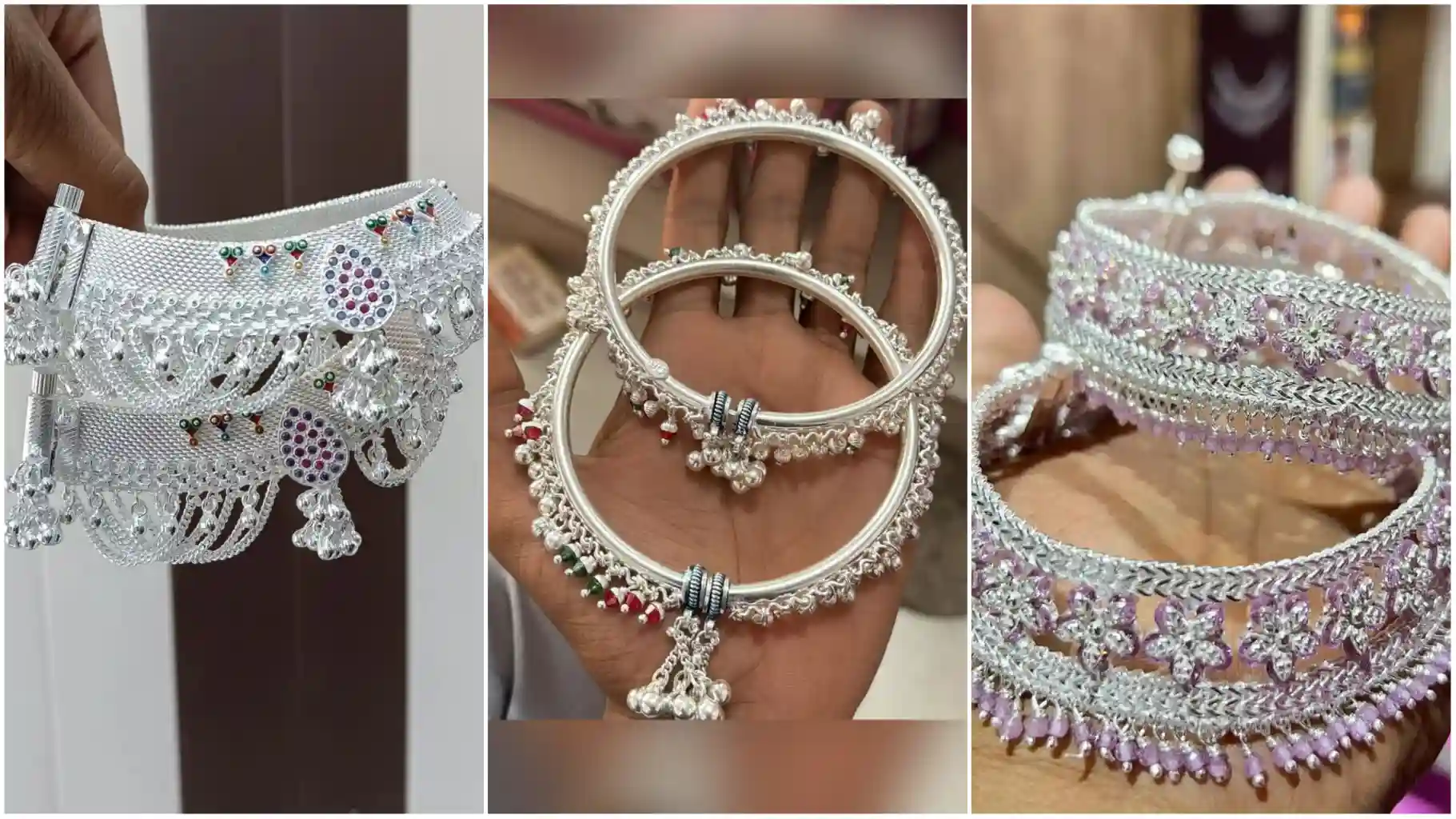 Latest silver Payal design: बेस्ट लुक पाने स्टाइल करें ये लैटेस्ट सिल्वर पायल डिजाईन