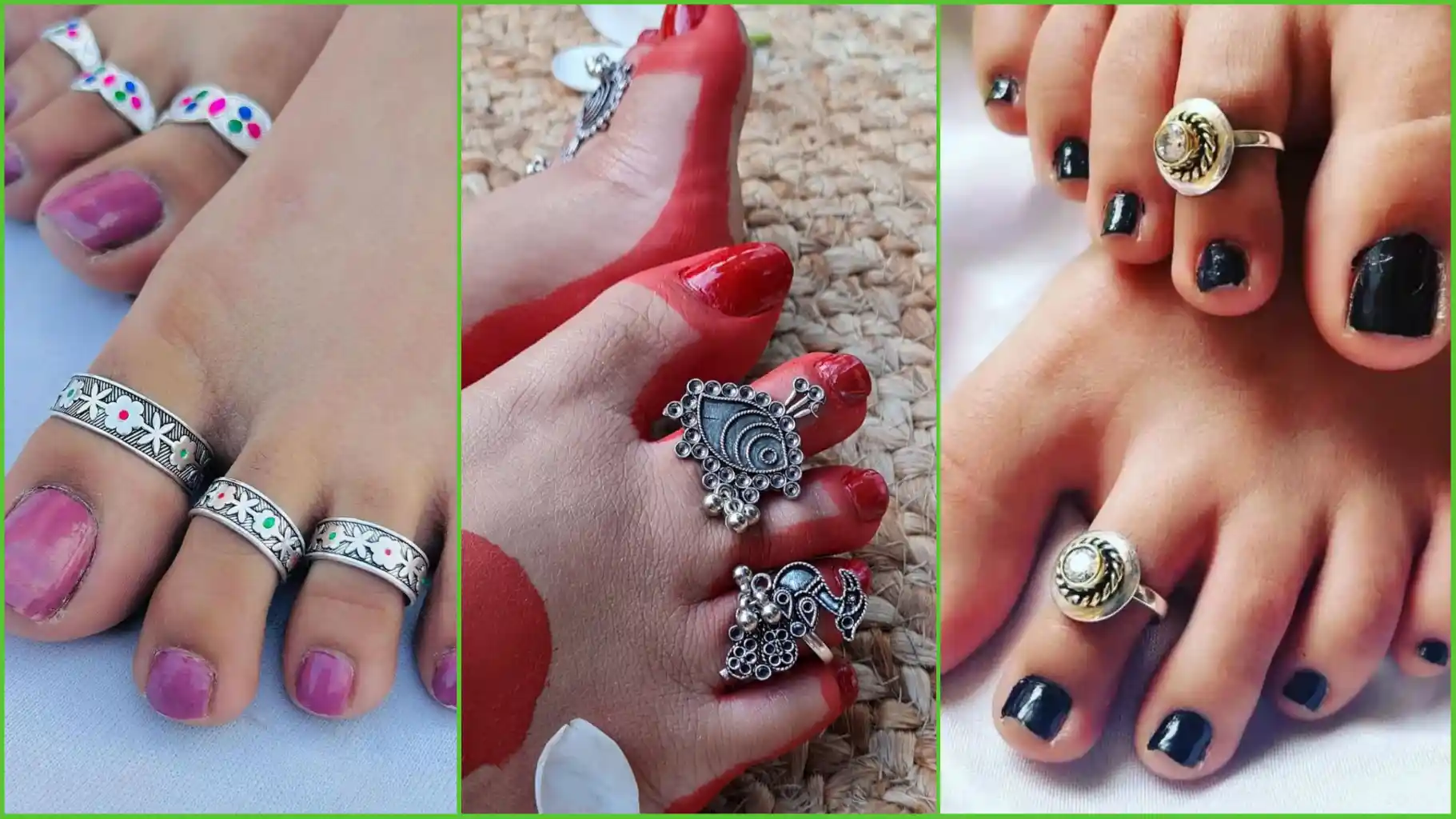 Fancy toe rings : यह तीन फैंसी बिछिया डिजाइन बढ़ा देंगे आपकी खूबसूरती