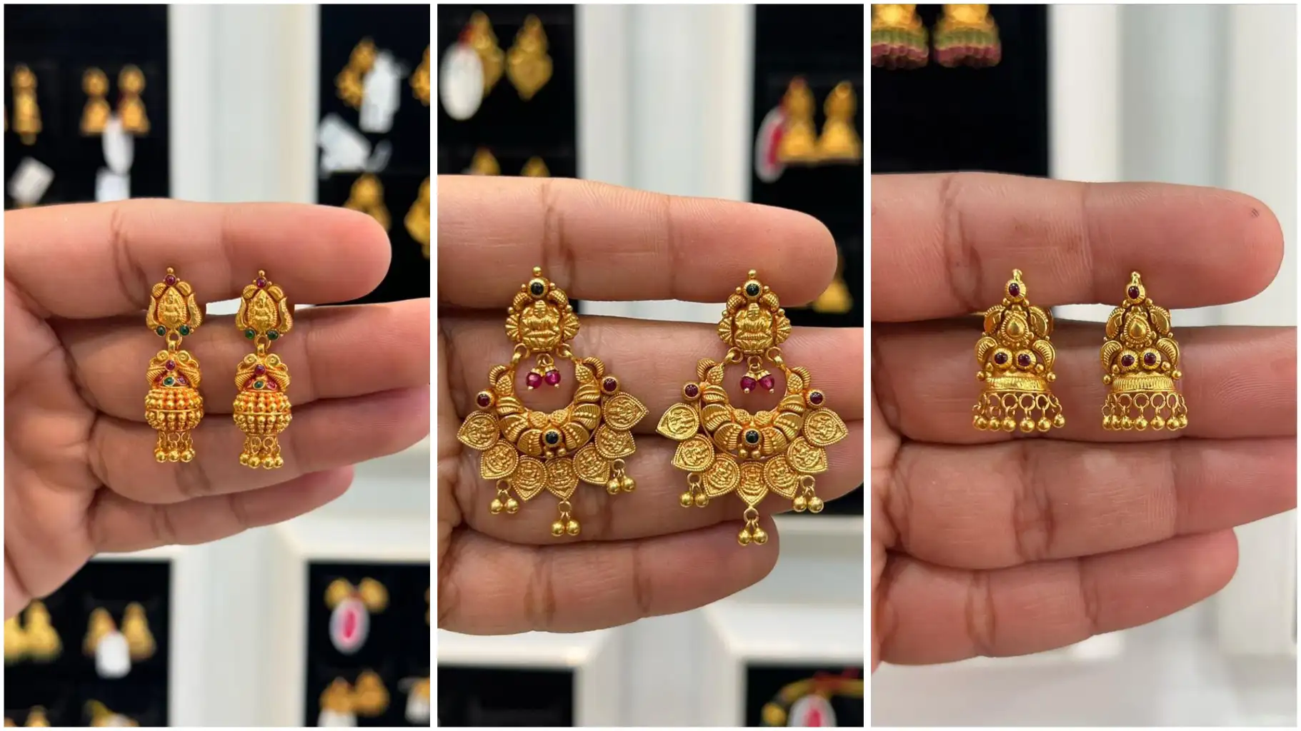 Gold earnings design : रामलीला गोल्ड इयररिंग्स सहित ये 2 स्टाइलिश इयररिंग्स कर रहे हैं ट्रेंड