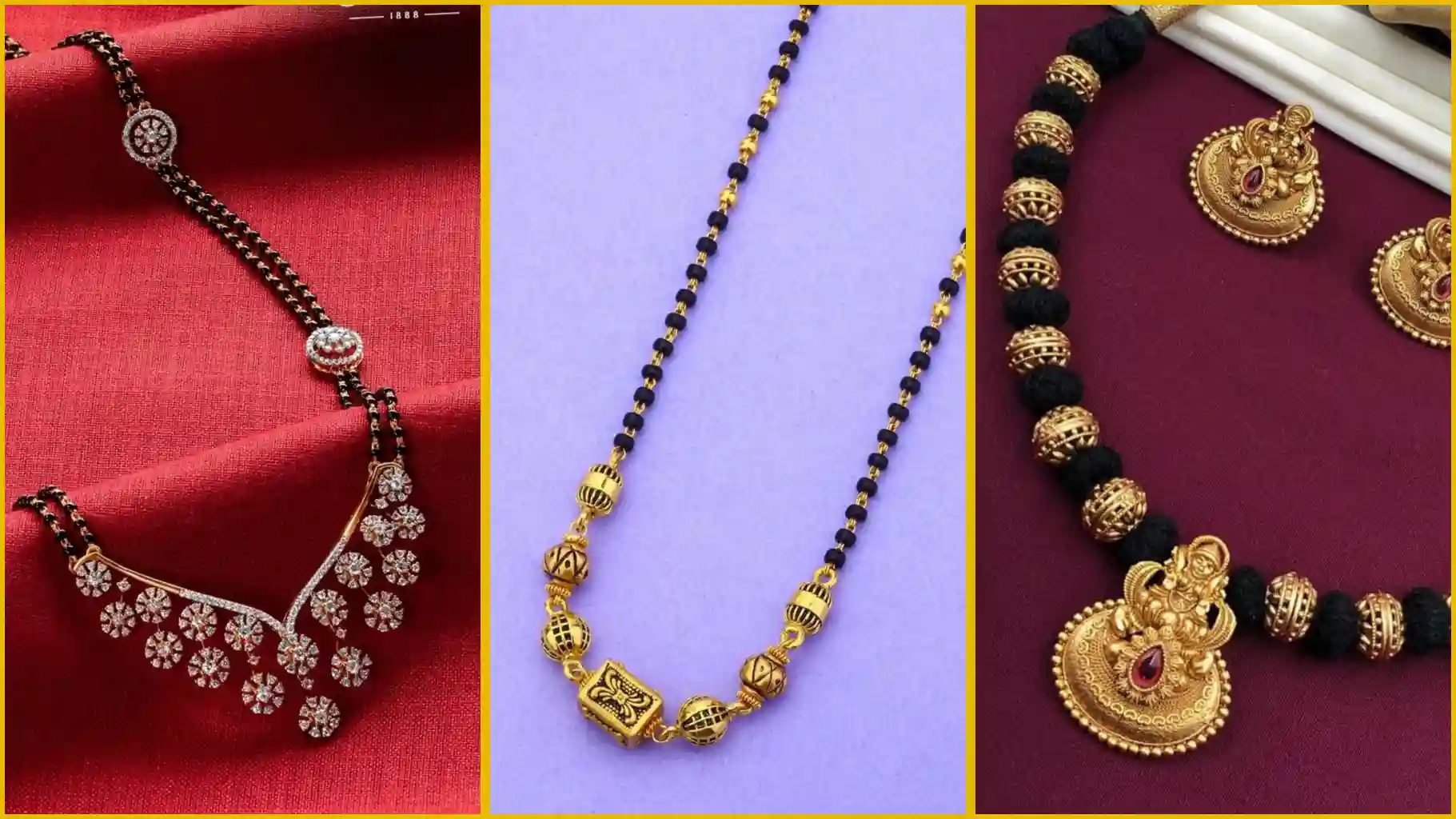 Karwa Chauth mangalsutra design : मत चूकिए मौक़ा करवा चौथ 2024 के लिए अपना बना लीजिए इस मंगलसूत्र को