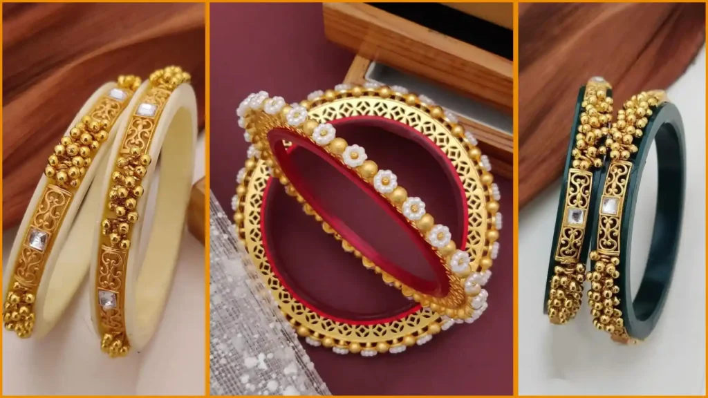 Fancy Gold plated bangles : फैंसी गोल्ड प्लेटेड बंगले की लेटेस्ट डिजाइन करें स्टाइल