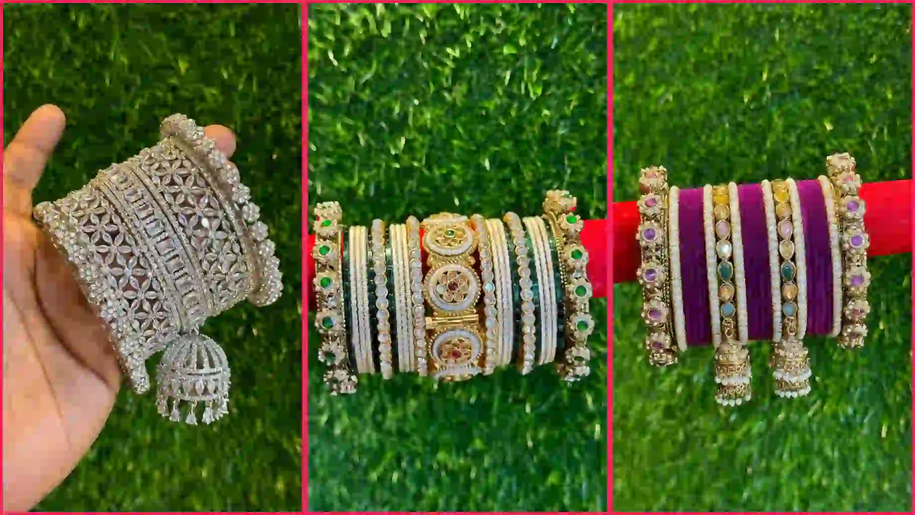 Bangles design for wedding : शादी प्रोग्राम में मच जाए की धूम स्टाइल कर लीजिए यह चार्मिंग बेंगल