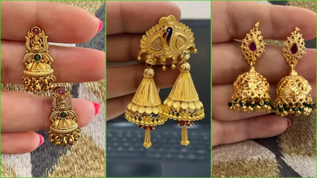 Gold earring design : गोल्ड इयररिंग्स की यह 03 टॉप डिजाइन आपको बना देंगे दीवाना