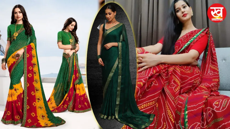 Chunri Saree : राजस्थानी चुनरी साड़ी सावन 2024 को बना देगी स्पेशल
