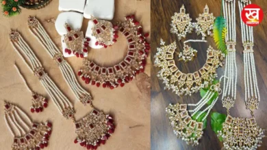 Heavy Bridal set with mala : सावन में स्पेशल लुक पाने के लिए ट्राई करिए माला के साथ हैवी ब्राइडल