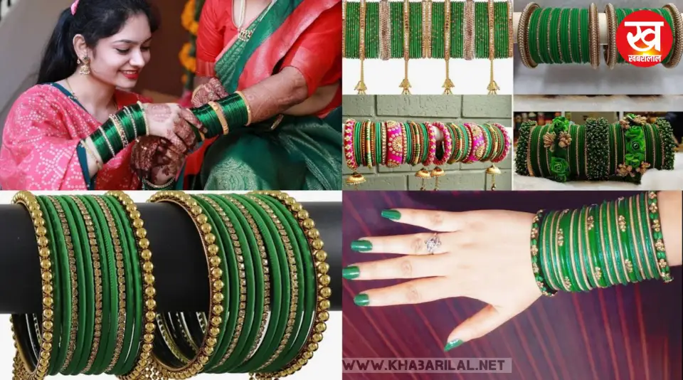 Sawan Special Green Bangles : हूर की परी नजर आना चाहती है तो कर सावन स्पेशल में हरी चूड़ी के साथ करें स्टाइल पा सकती है स्टाइलिश सौभाग्यवती लुक।