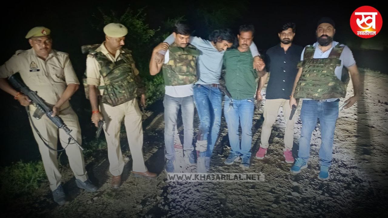 दतिया का शातिर बदमाश सद्दाम उर्फ गुल्लू की झाँसी पुलिस से मुठभेड़ , शॉर्ट एनकाउंटर में पैर में लगी गोली हुआ घायल