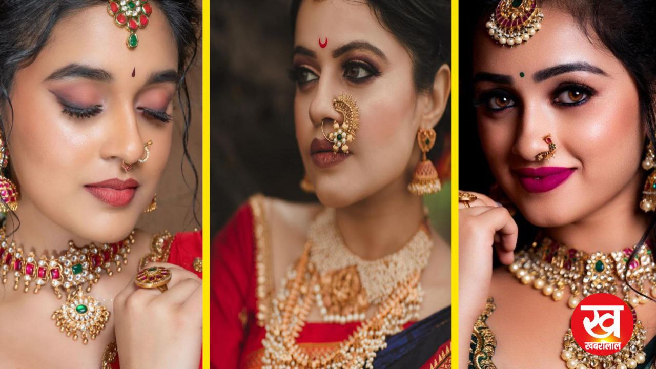 सावन 2025 स्पेशल इन 4 लेटेस्ट Fancy nath design से दमक उठेगा आपका चेहरा 
