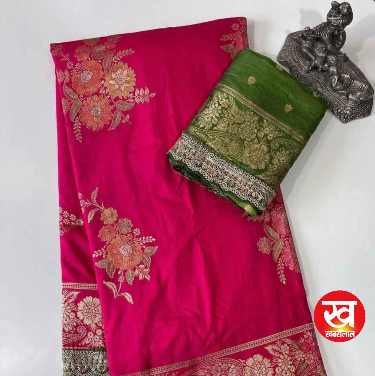 अनोखी खूबसूरती साड़ी का करें इस्तेमाल न्यू साड़ी के लिए करें धमाल ट्रेनिंग बनाएं यह साड़ी स्मार्ट Jodhpuri saree idea