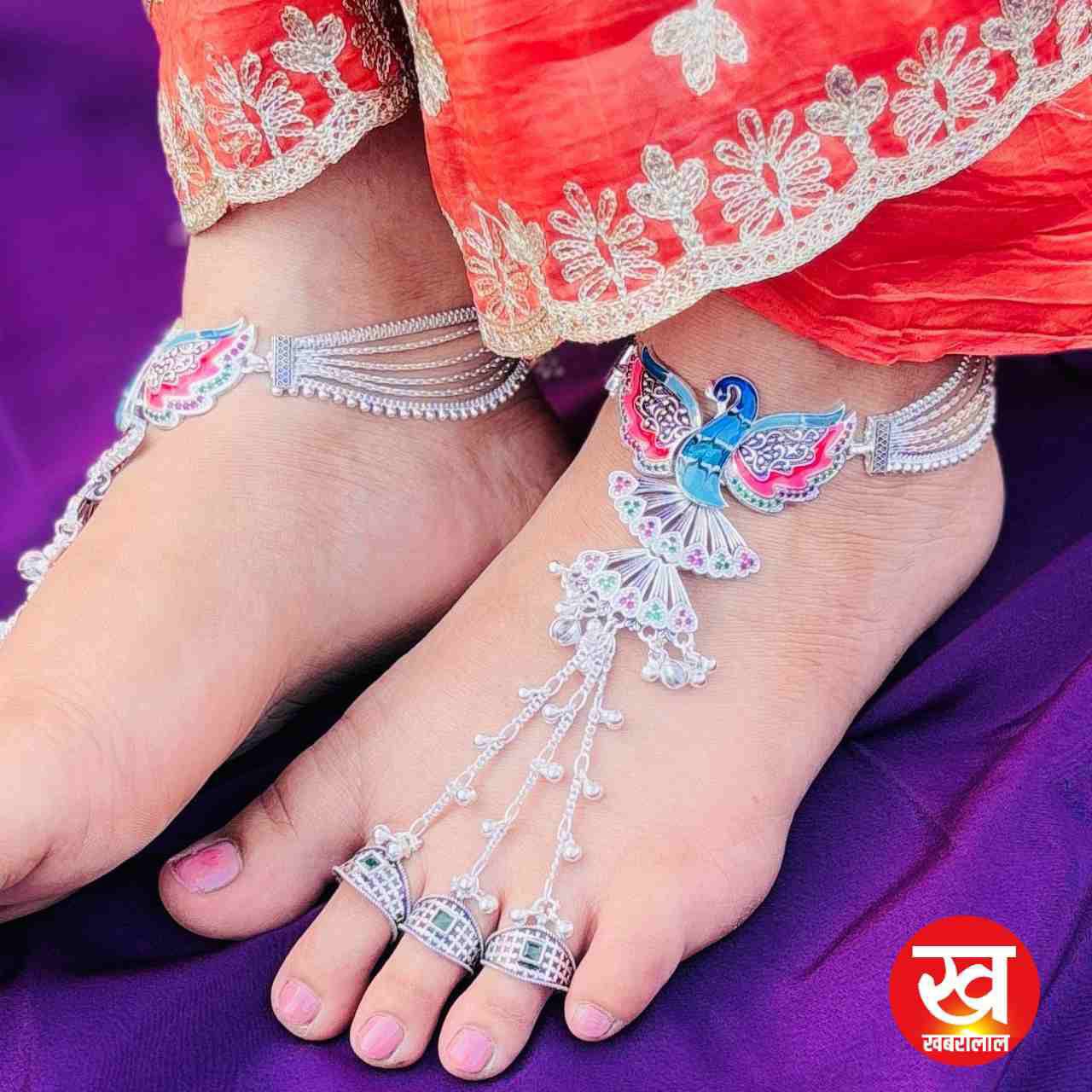 Jodhpuri Peacock Payal Design : ऐसे गिफ्ट पाते ही हो जाएगी दुल्हन हो जाएगी दीवानी !