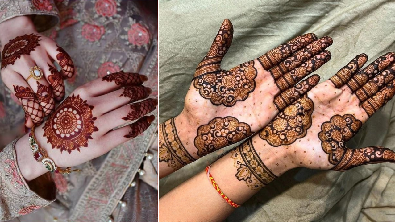 मोहर्रम मेहंदी डिजाइन होगी रचने में आसान देखें इसकी यह शानदार अनोखे डिजाइन हाथों के लिये होगी आसान