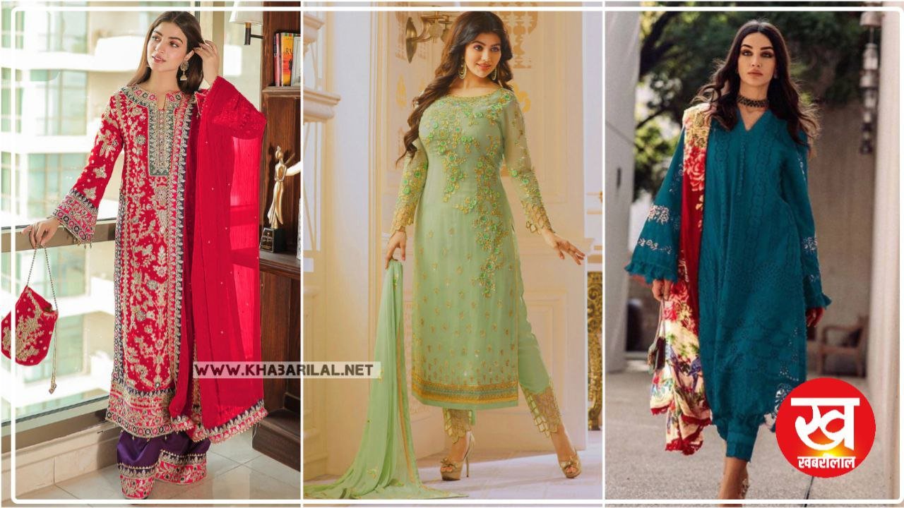 Pakistani Designer Suit for Muharram 2025 में लगेगी मॉडल क्वीन पहने डिजाइनर जरदोजी वर्क सूट