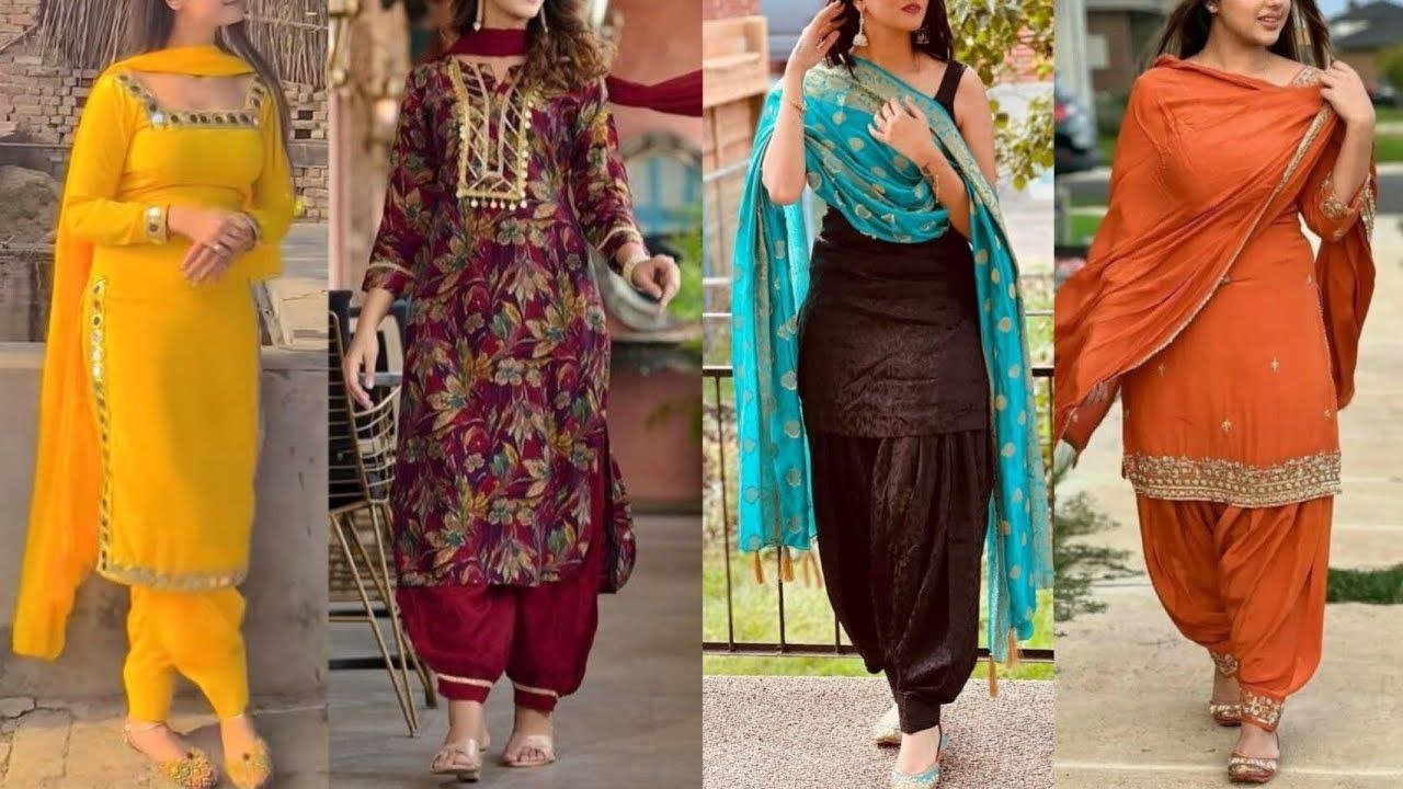 बैसाखी सूट डिजाइन आपकी खूबसूरती में डालेगा जान यह 2025 की लेटेस्ट पंजाबी सूट के साथ में ट्रेडिंग डिजाइन करें स्टाइल