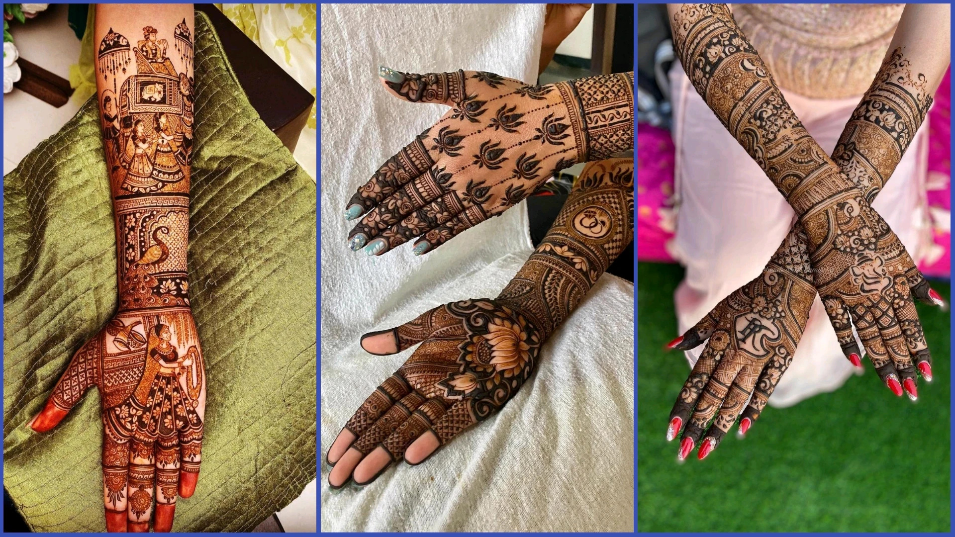 Mehndi Design For Reception: हाथों की खूब बढ़ेगी रौनक इन ट्रेंडी और न्यू मेहंदी डिजाइंस के साथ!